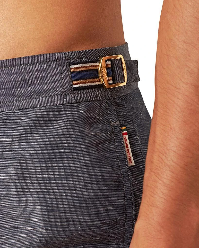 ORLEBAR BROWN Bulldog Linen Tape 6" Swim Trunks 2