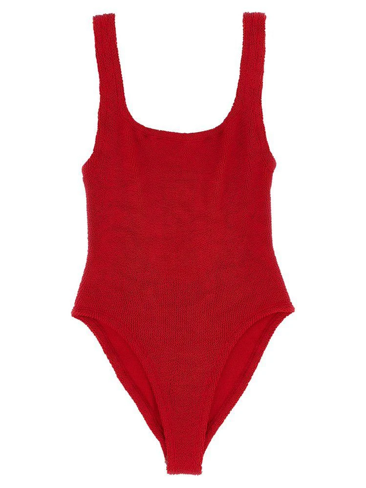 Hunza G Hunza G Square Neck One-Piece Swimsuit