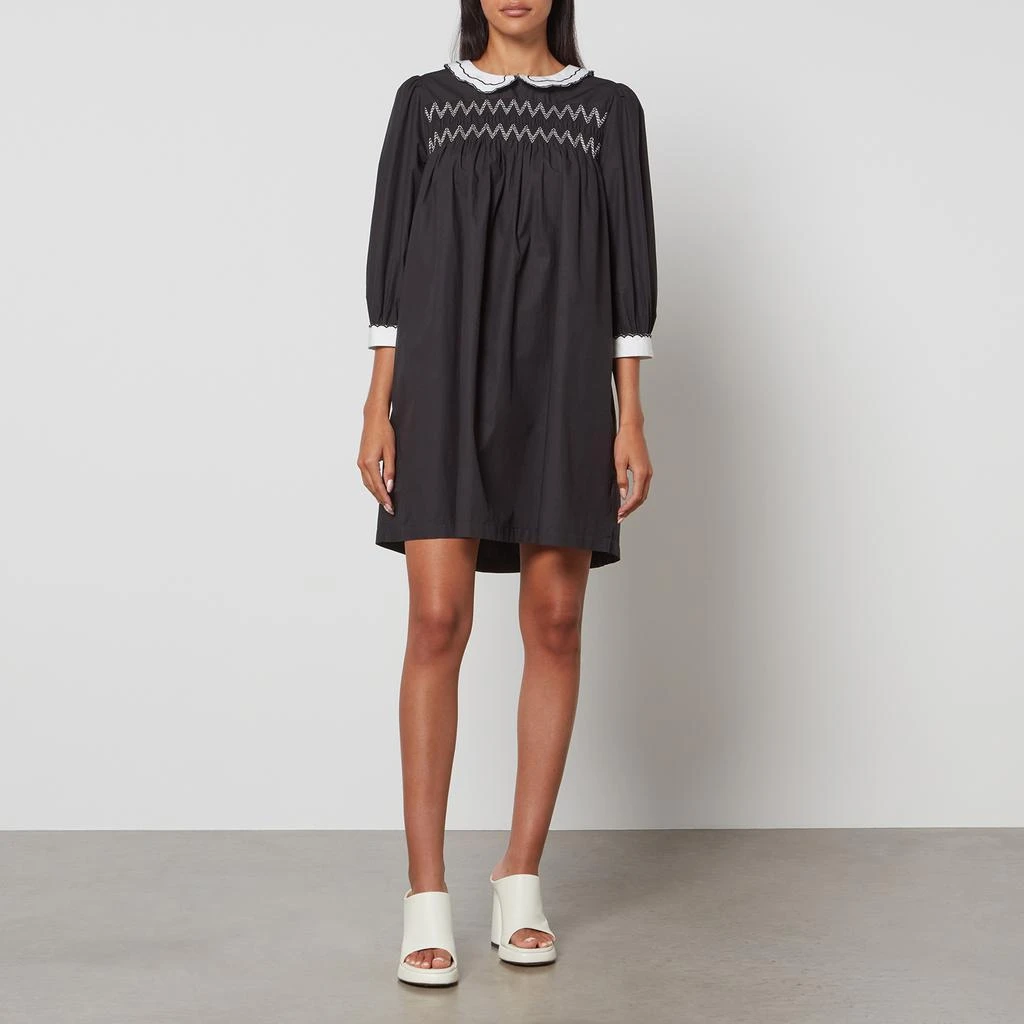 Batsheva Batsheva Pauline Cotton-Poplin Mini Dress 3