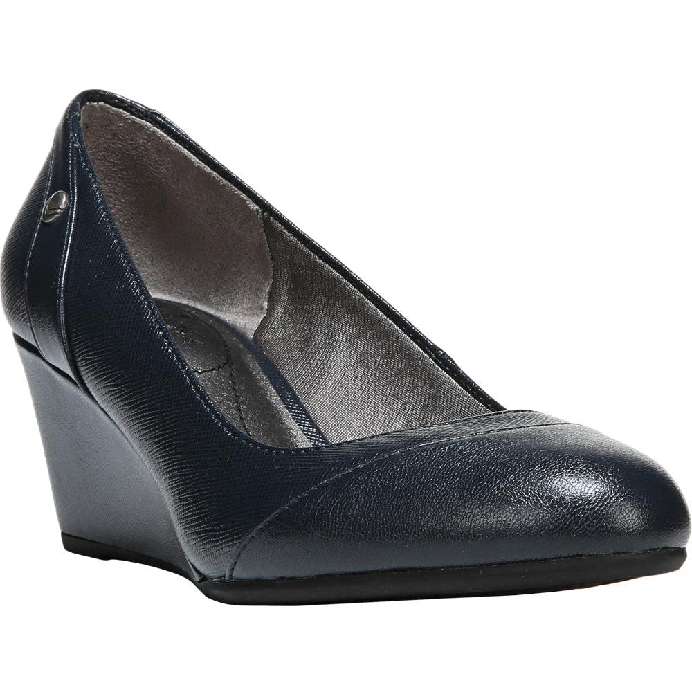 LifeStride Dreams Round Toe Wedge Pumps