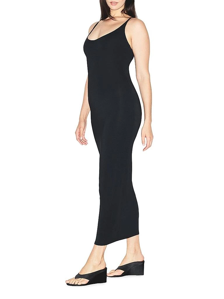SKIMS Smooth Layers Scoop Neck Long Dress - Dresses & Skirts - BeyondStyle