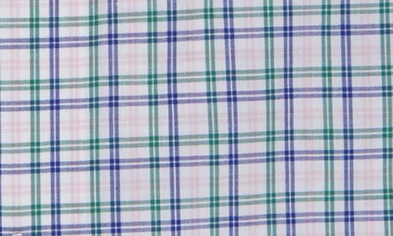 SAVILE ROW CO Plaid Slim Fit Dress Shirt 2
