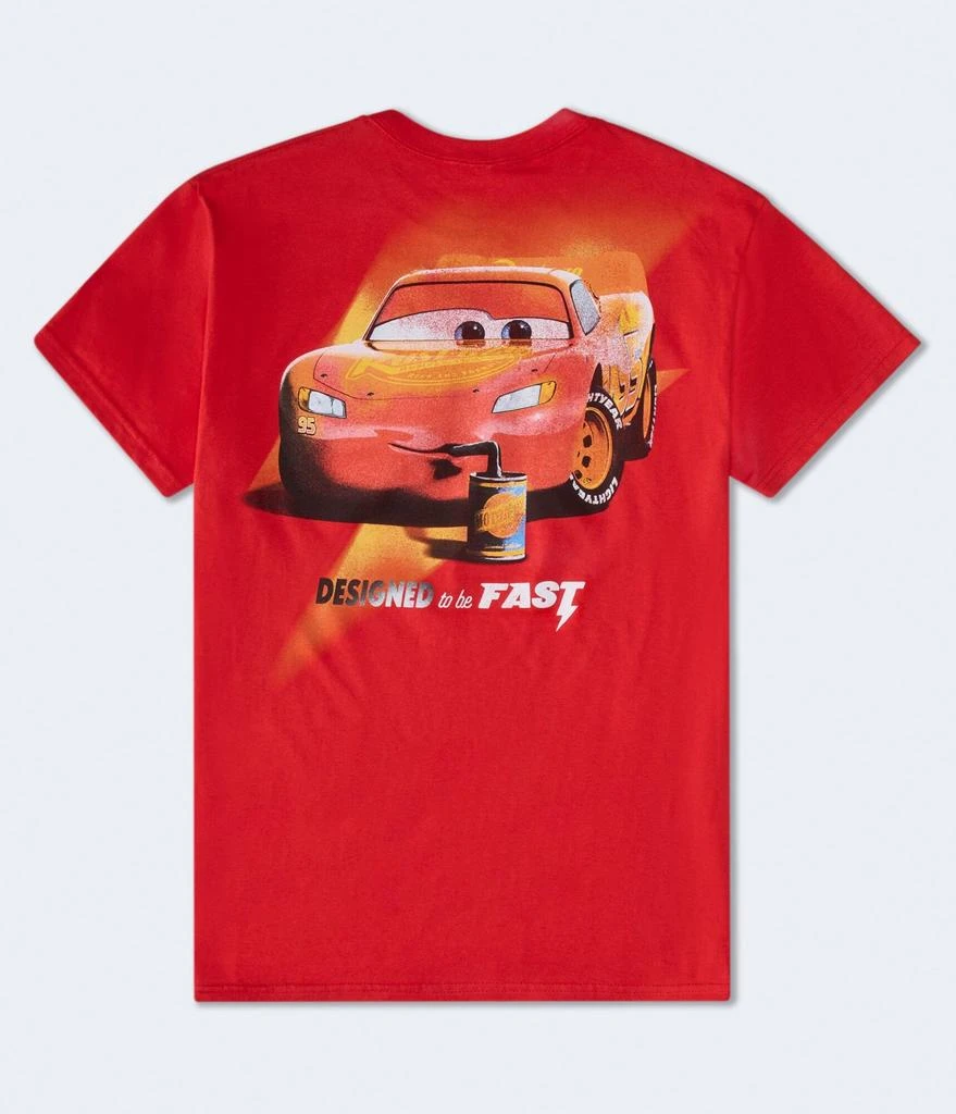 Aeropostale Disney Pixar Cars Lightning Mcqueen Relaxed Graphic Tee 2