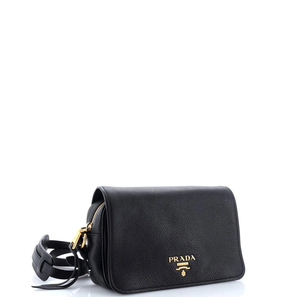 Prada Flap Zip Crossbody Bag Vitello Phenix Small 2