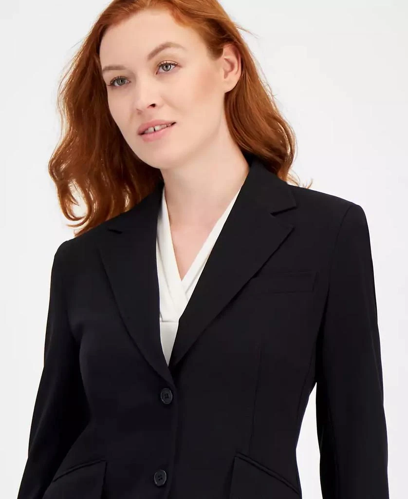 Anne Klein Bi-Stretch Two-Button Blazer 4
