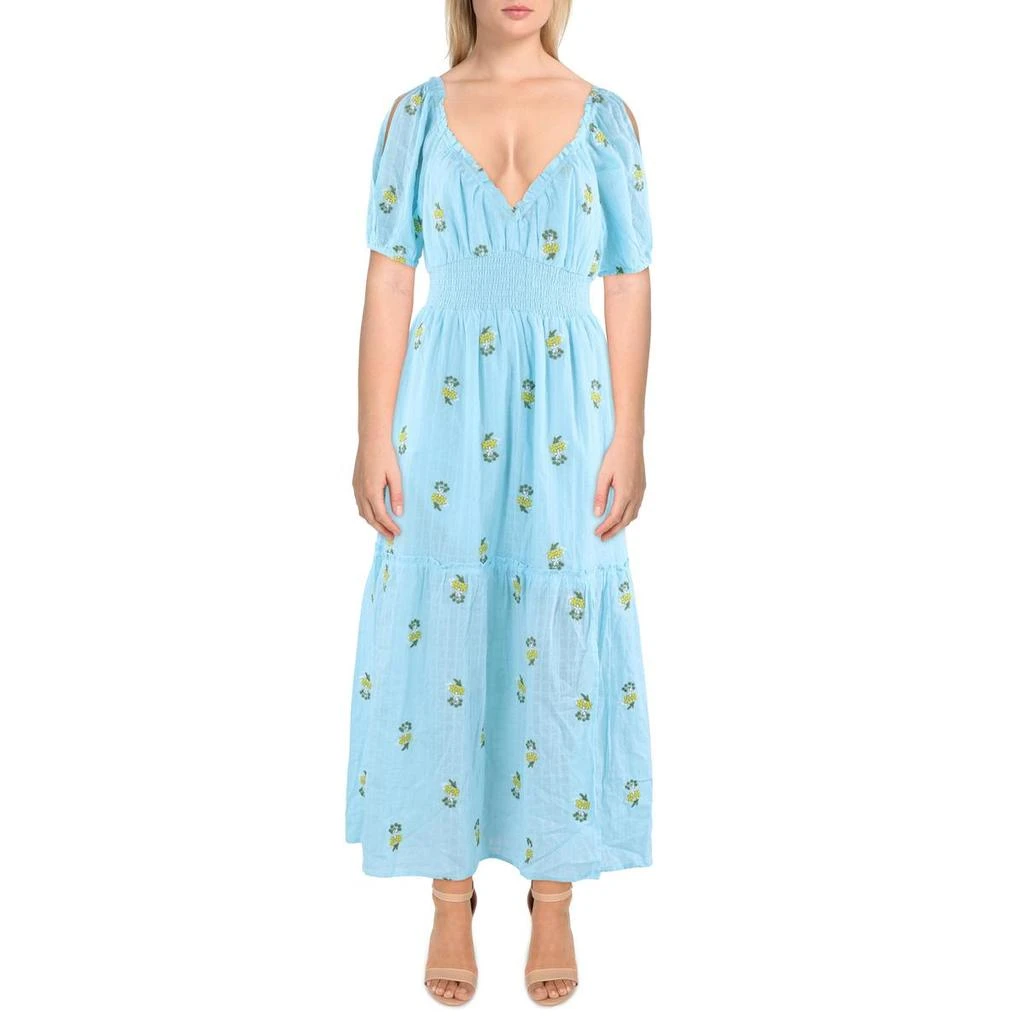 betsey johnson embroidered dress Women's Betsey's Art Dress in Rainbow | Size Small main image 0