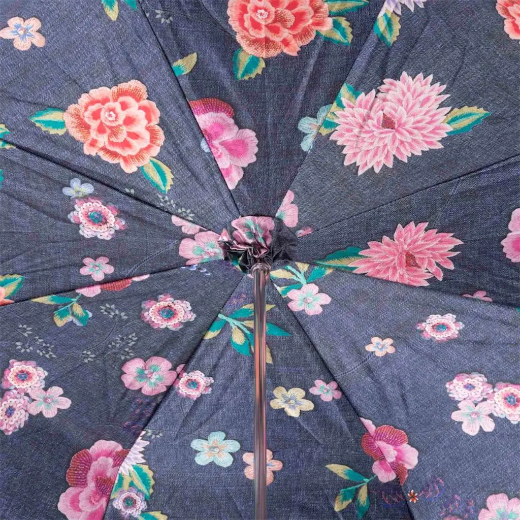 PASOTTI Pasotti - Jeans and Flowers Print Umbrella 6