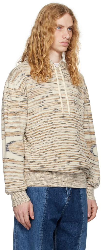 Missoni Beige Mélange Cashmere Hoodie 2