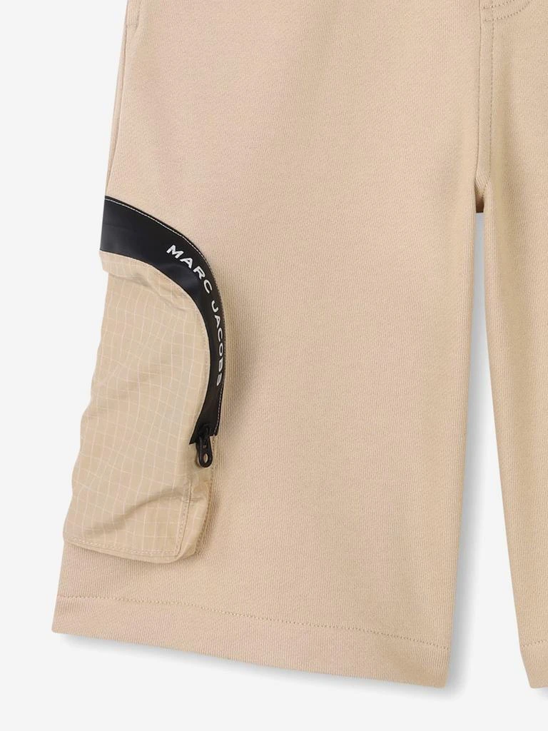 MARC JACOBS Boys Pocket Bermuda Shorts in Beige 4