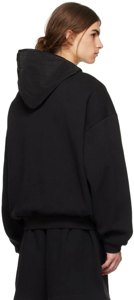 Fear of God ESSENTIALS Black Bonded Hoodie 3