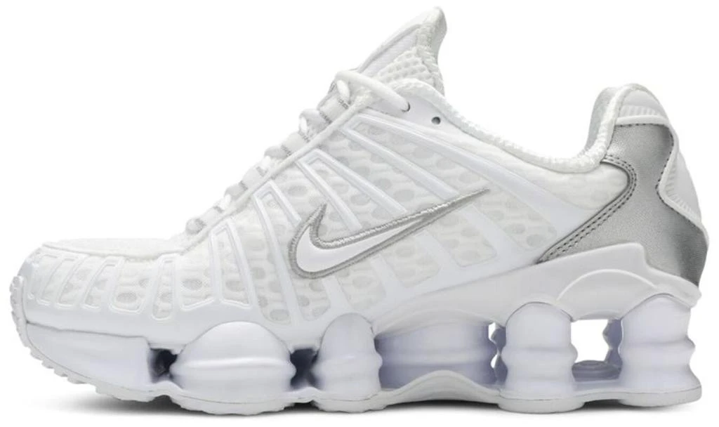 NIKE Shox TL White Metallic Silver 2