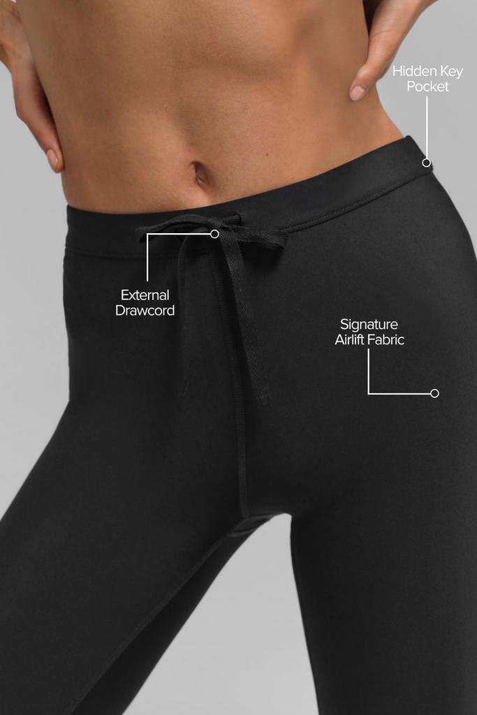 Alo Airlift High-Waist Light Speed Legging - Lunar Grey