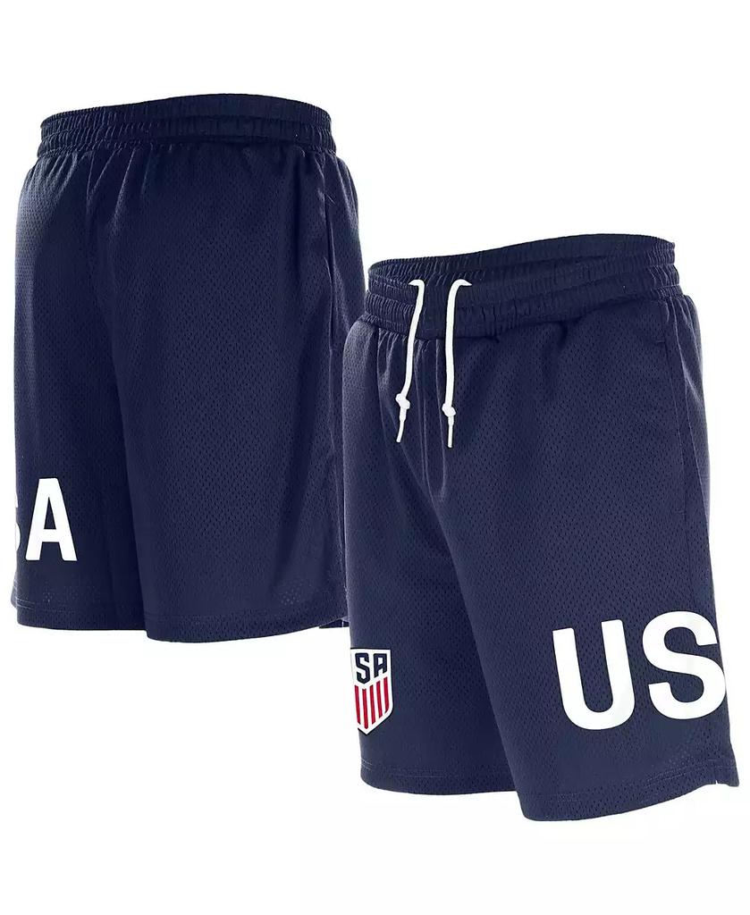 5th & Ocean Men's Navy USMNT Mesh Shorts