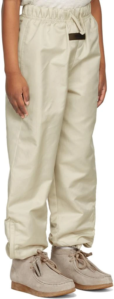 Essentials Kids Beige Track Pants 3
