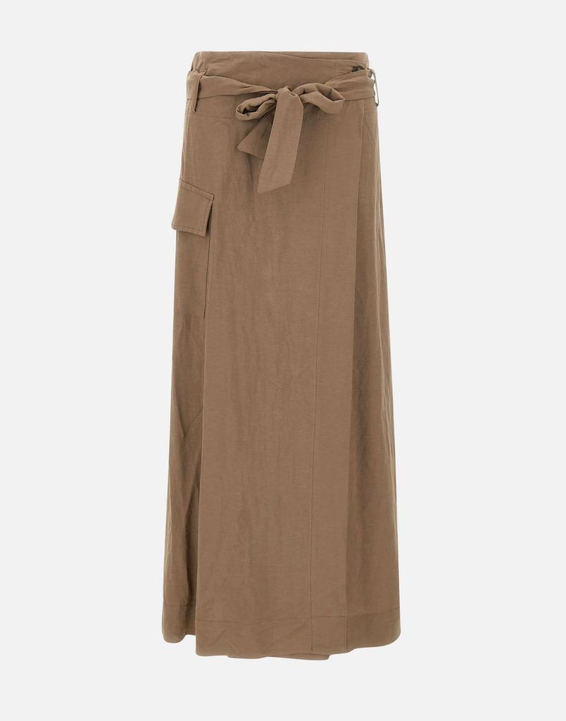KAOS Viscose linen skirt