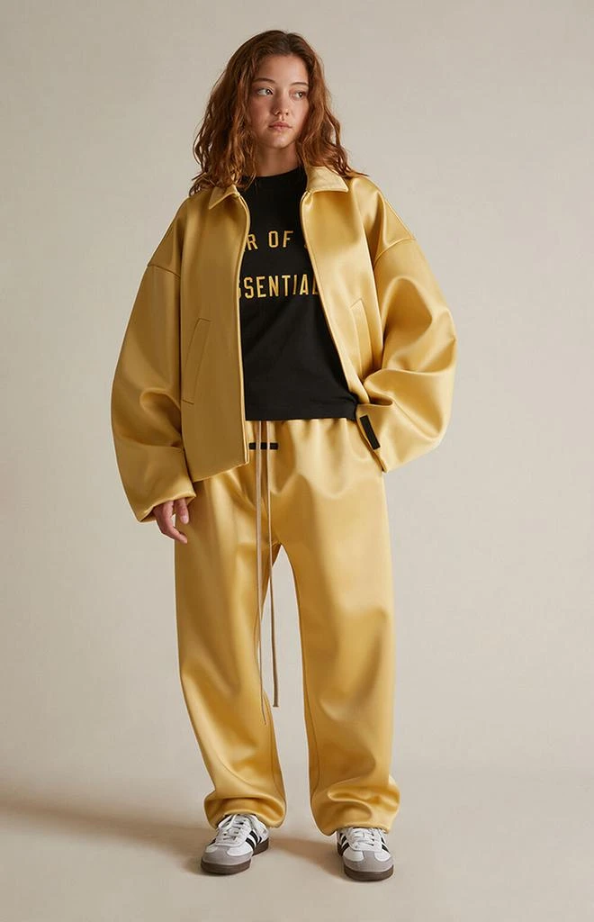Essentials Women's Amber Satin Bomber Jacket 6