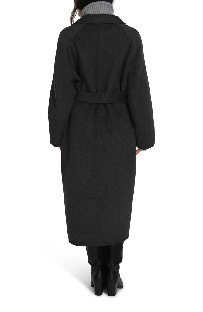 Belle 
Bloom Belted Wool Blend Coat 2