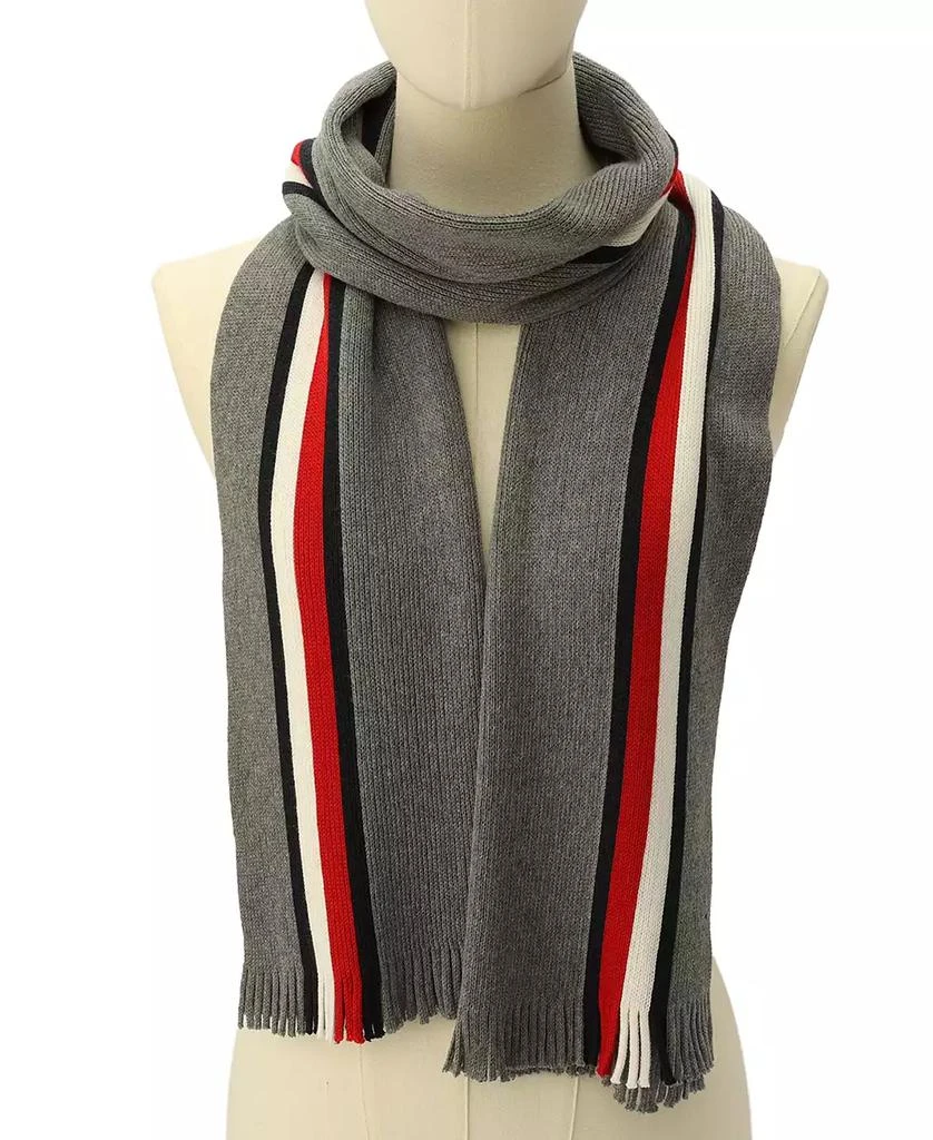 Tommy Hilfiger Men's Global Stripe Raschel Scarf 3