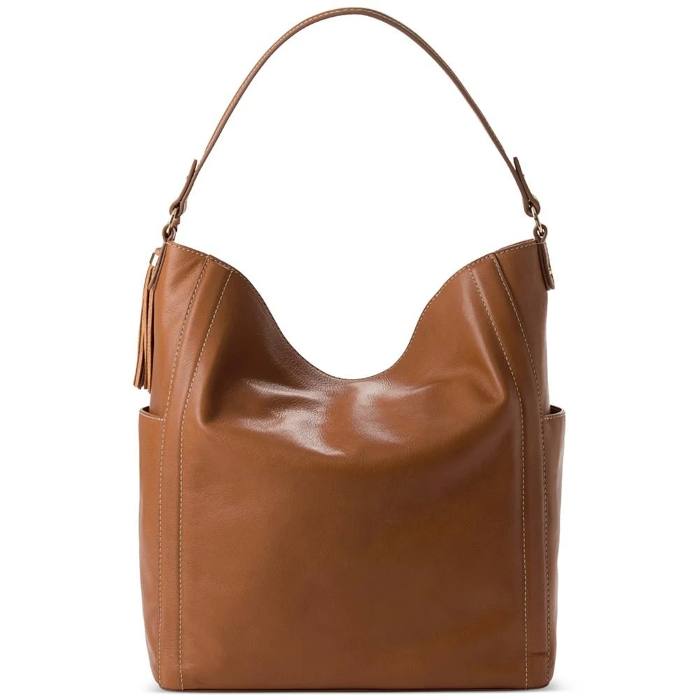 Brahmin Parin Tan Cloverly Medium Leather Shoulder Bag 5