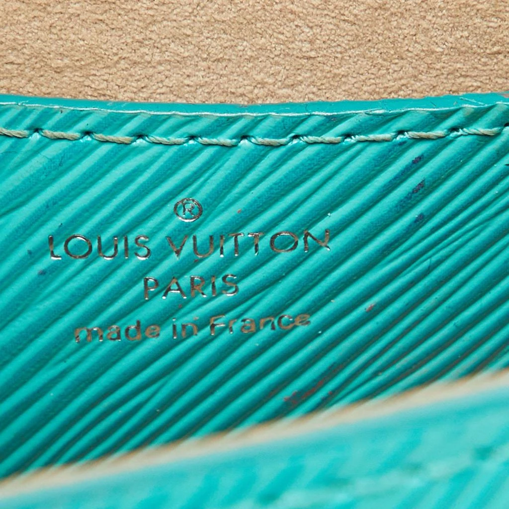 Louis Vuitton Louis Vuitton Turquoise Epi Leather Twist PM Bag 14