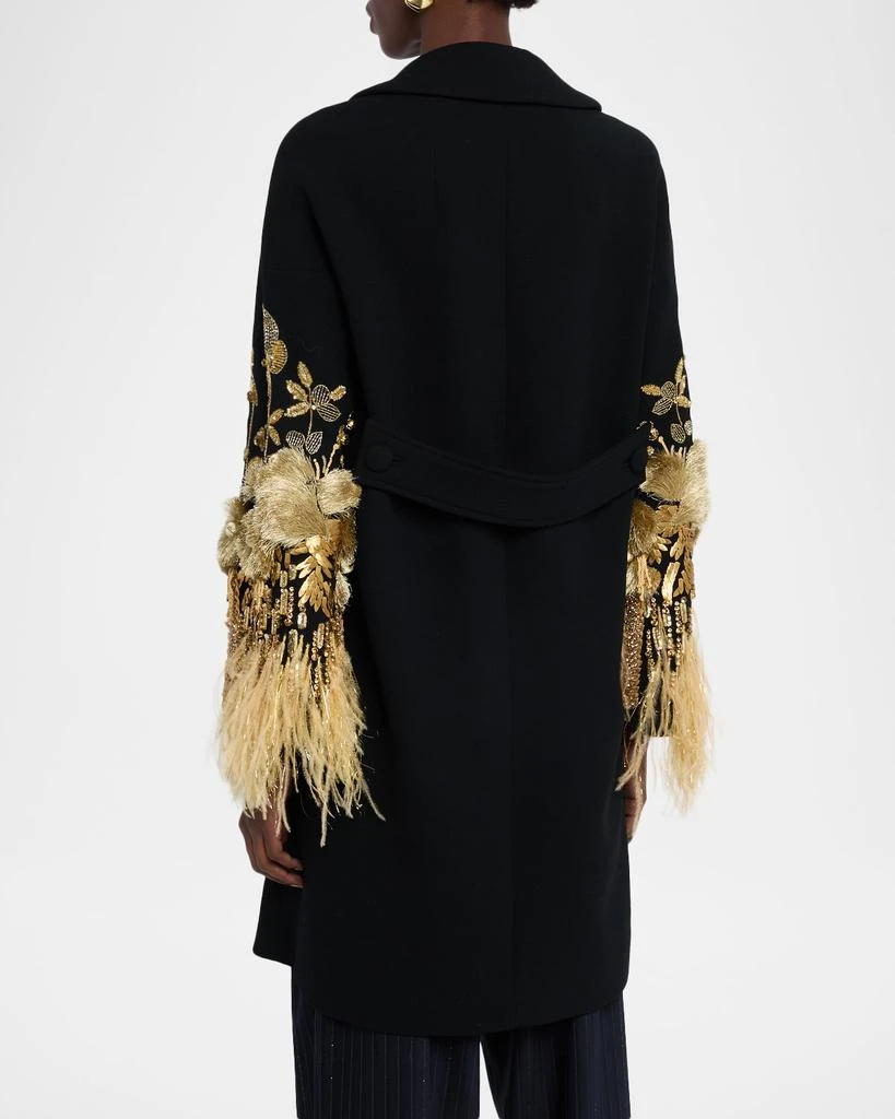 Libertine Gilded Stardust Embroidered Single-Breasted Top Coat 3