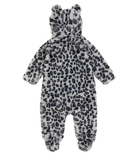 MOLO Baby Umba Combi leopard-print onesie 2