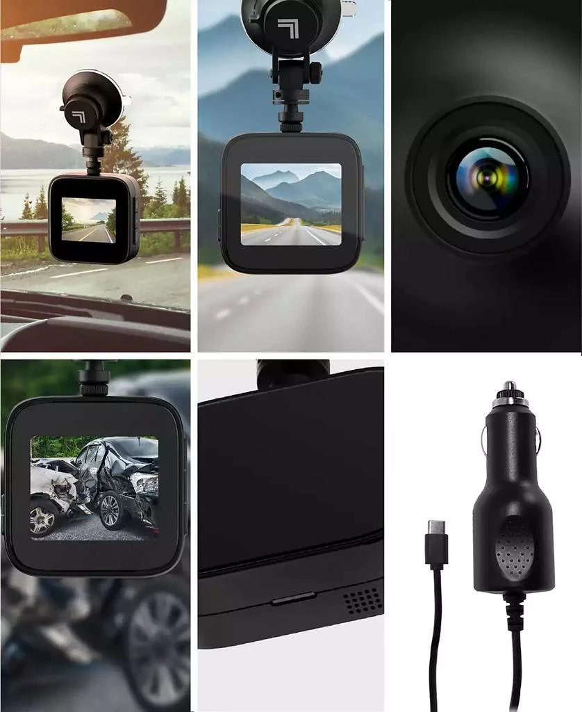 Sharper Image Dash Cam HD Driving Recorder 5