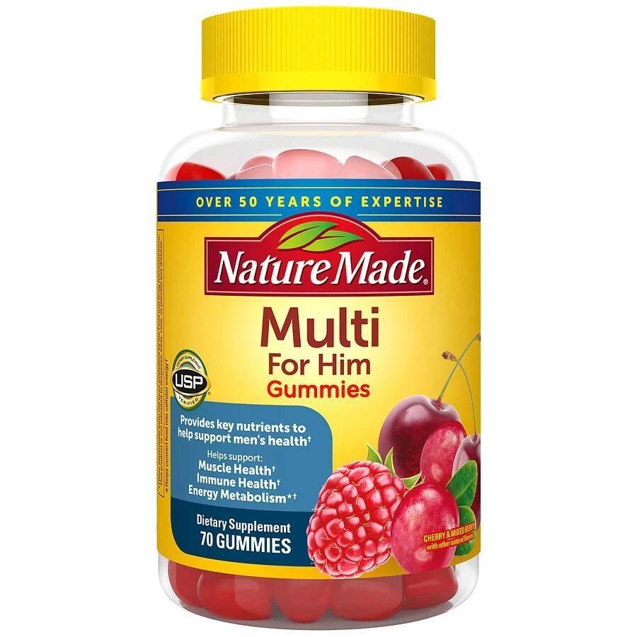 Nature Made Multi for Him Gummies 1