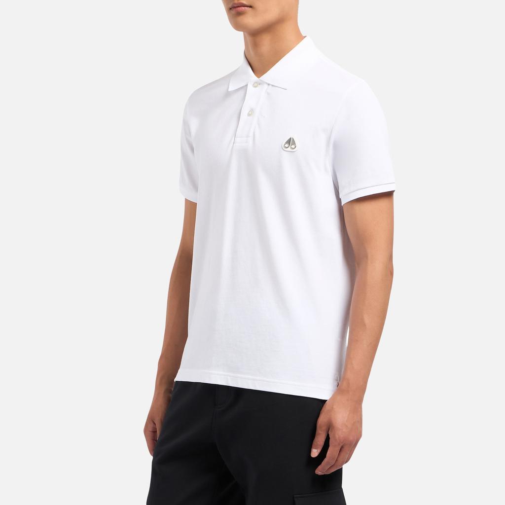 Moose Knuckles Moose Knuckles Everett Cotton-Piqué Polo Shirt