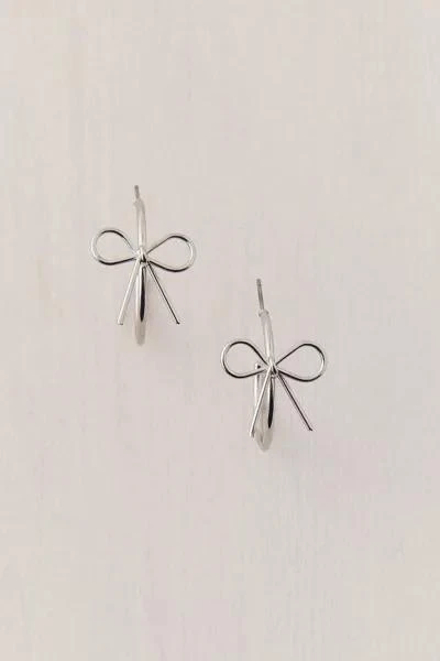Urban Outfitters Bow Hoop Earring 3