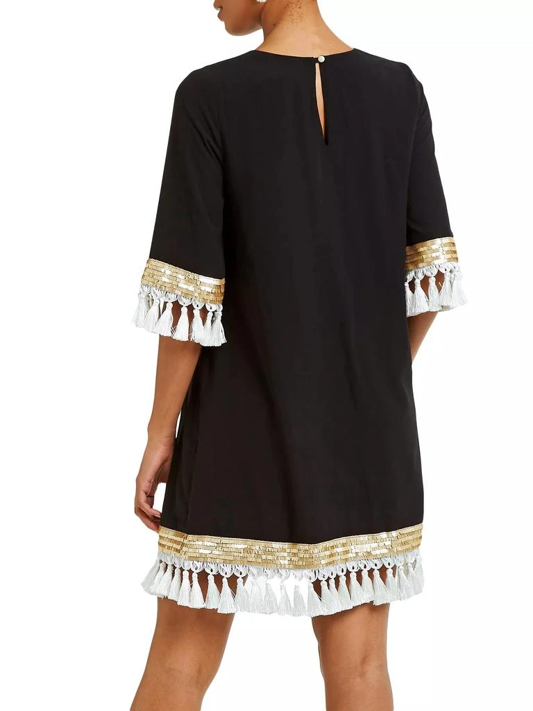 Mestiza New York Shimmy Tassel A-Line Dress 5