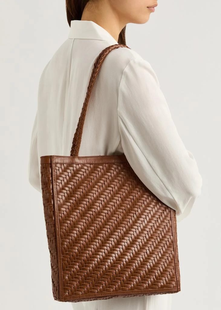 Bembien Le Tote woven leather tote 5