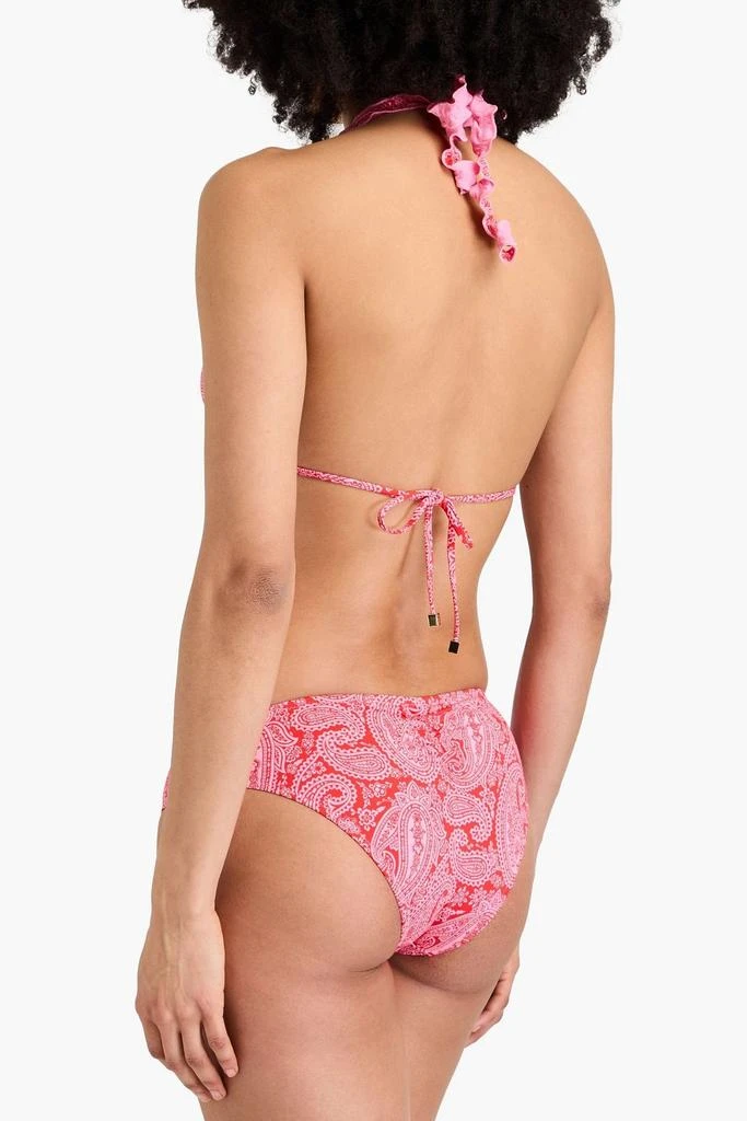 Heidi Klein Tangier paisley-print triangle bikini top 3