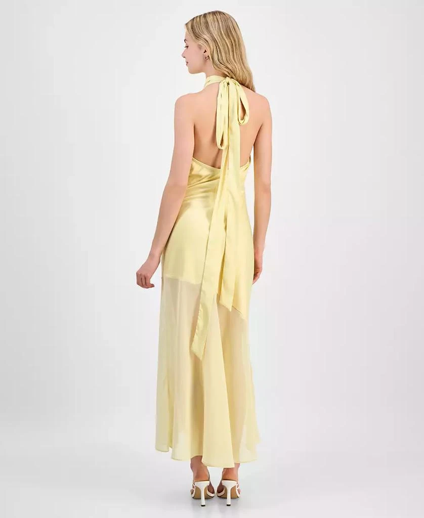En Saison Women's Alexa Halter Maxi Dress 5