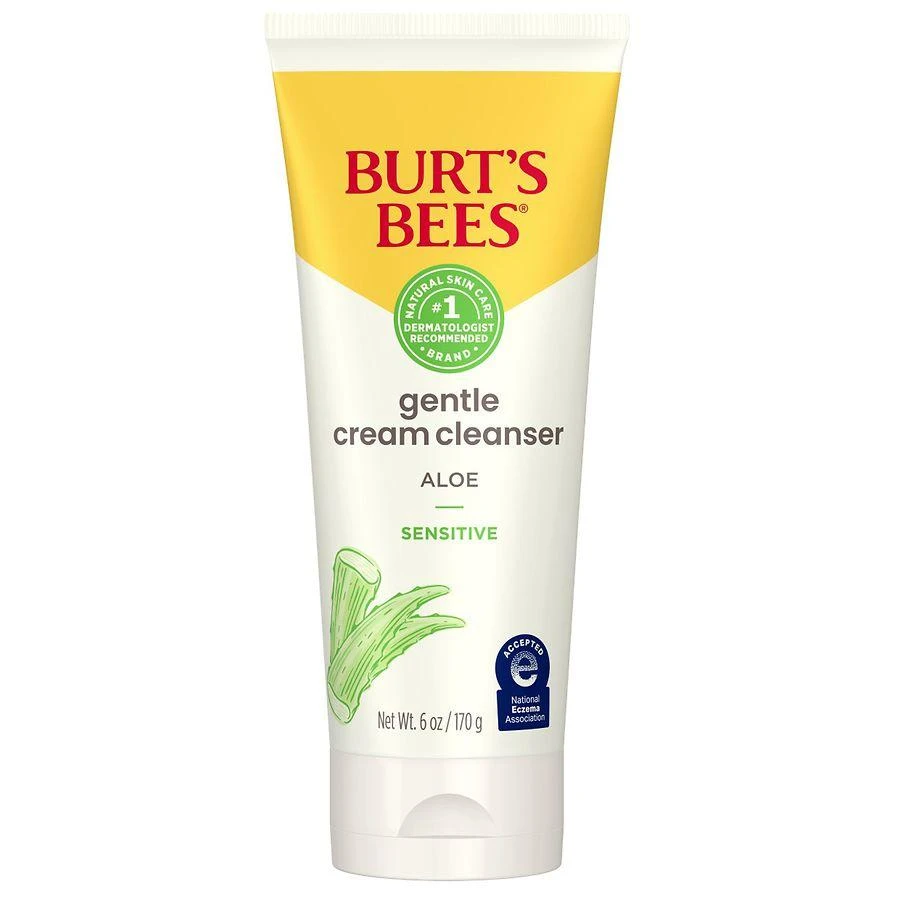 Burt's Bees Gentle Cream Cleanser with Aloe for Sensitive Skin 1