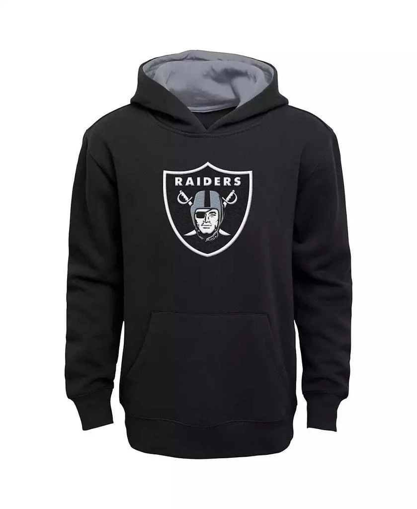 Outerstuff Little Boys and Girls Black Las Vegas Raiders Prime Pullover Hoodie