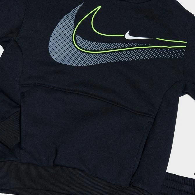 NIKE Little Kids' Nike Triple Swoosh Hoodie and Jogger Pants Set 4