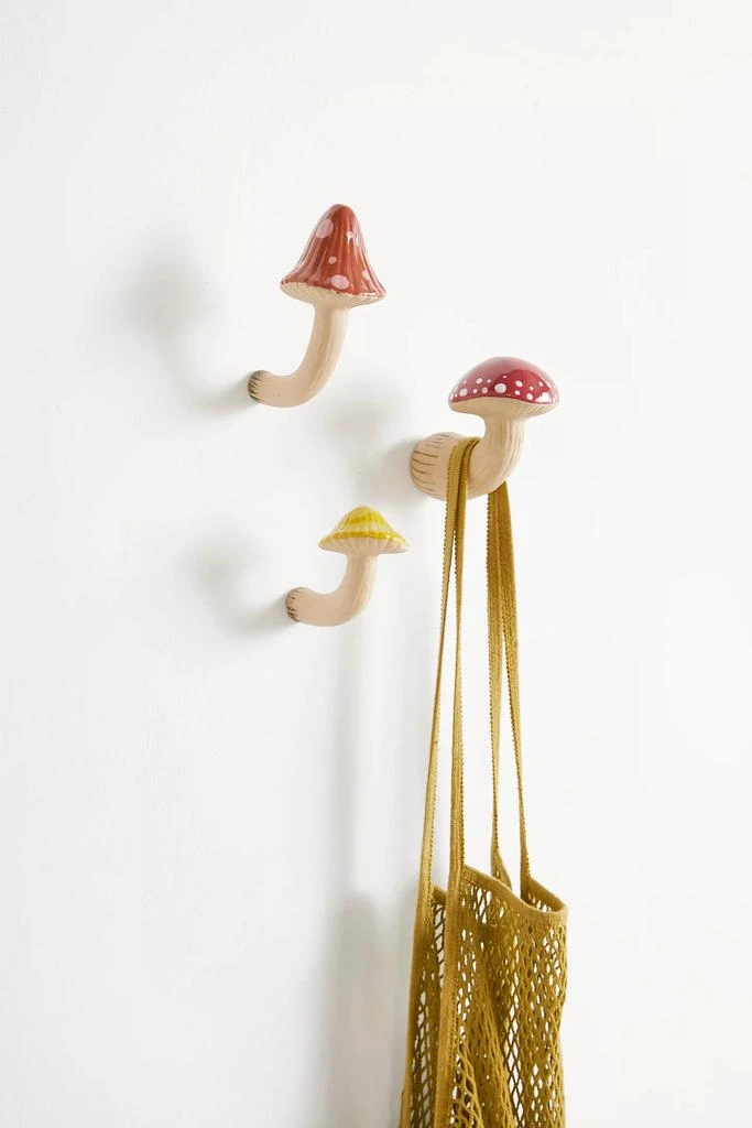 Urban Outfitters Mushroom Shape Wall Hook 4