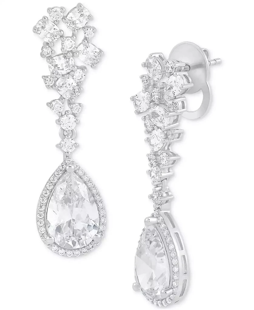 Cubic Zirconia H Samuel Climber Earrings Cubic Zirconia Kohls
