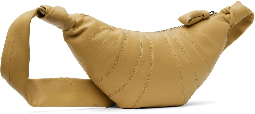 Lemaire Yellow Small Croissant Bag 3