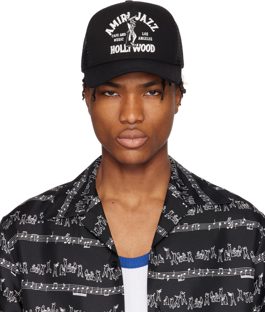 24aw 未使用　アミリ　Arts District Trucker　キャップ AMIRI Black 'Arts District' Trucker Cap - Hats - Compare