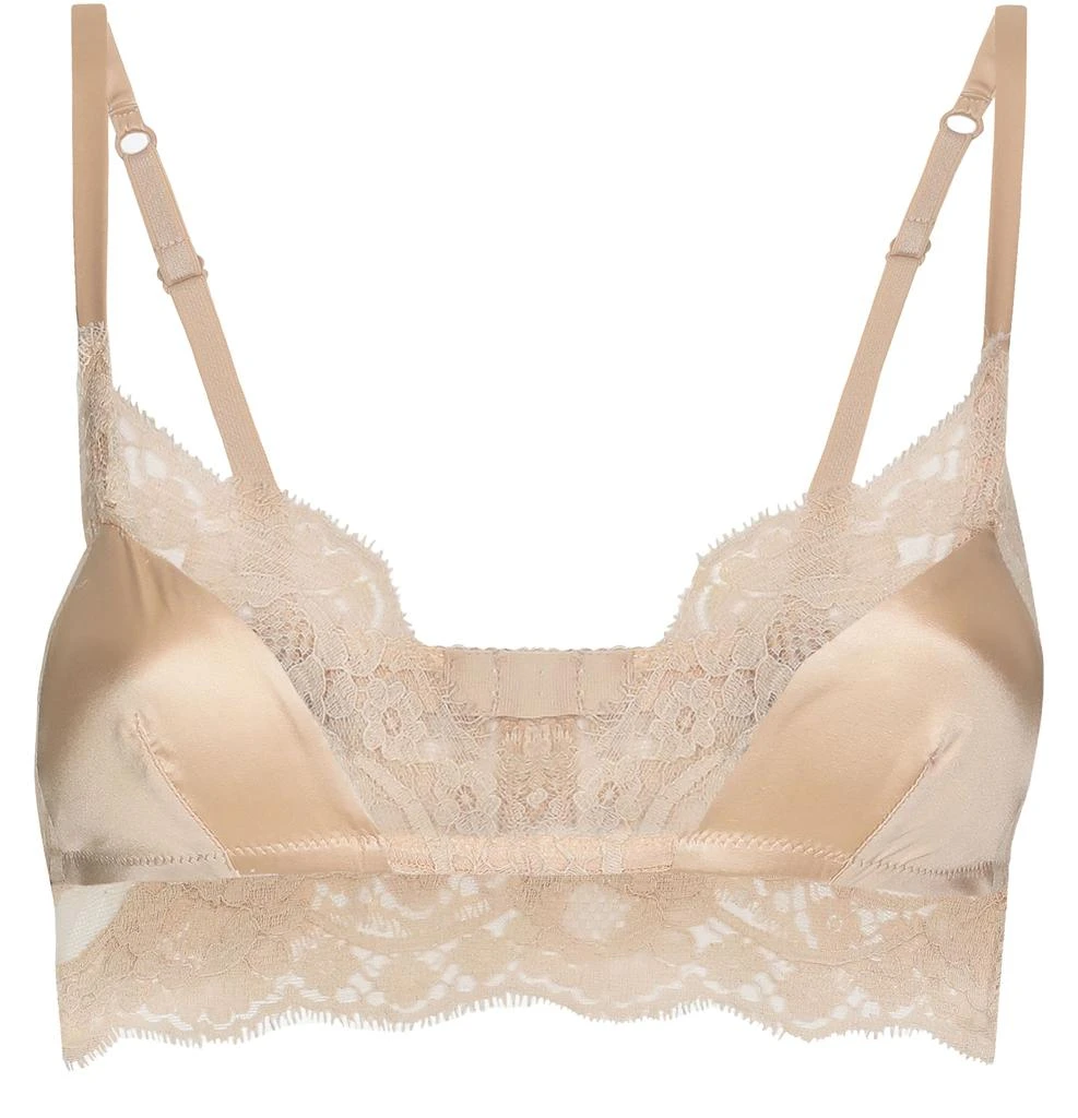 Dolce & Gabbana Soft-cup satin bralette 2