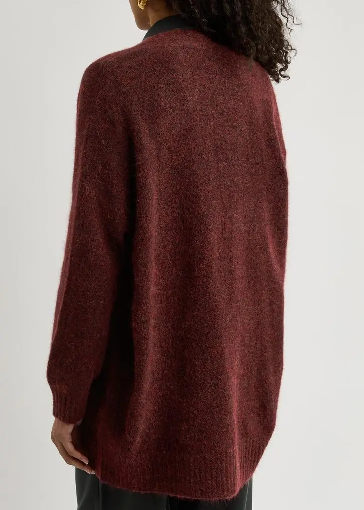 Eileen Fisher Mohair-blend cardigan 3