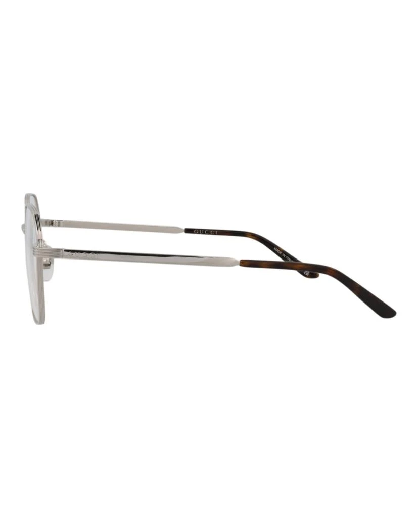 Gucci Square-Frame Metal Optical Frames 3