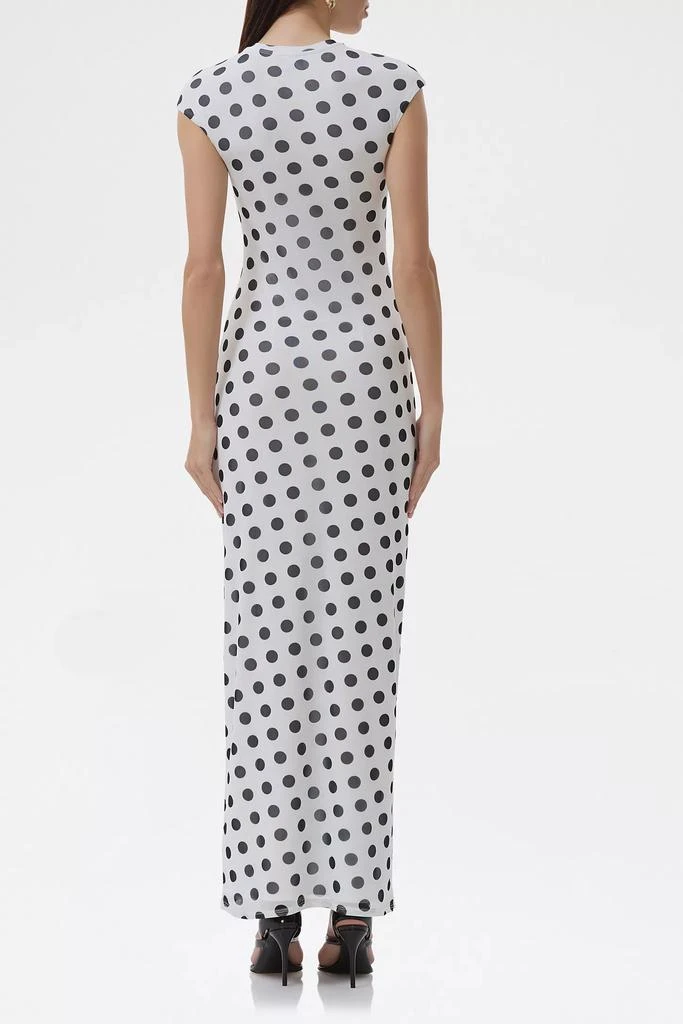 AFRM AFRM Cody Blanc Dot Mesh Cap Sleeve Maxi Dress - Dresses & Skirts -  Free Shipping - BeyondStyle