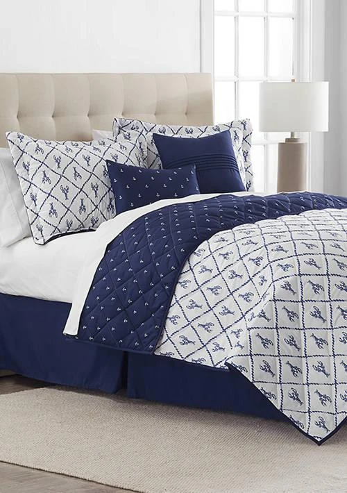 Modern. Southern. Home.™ Southern. Home. Lobster 6 Piece Comforter Set 1