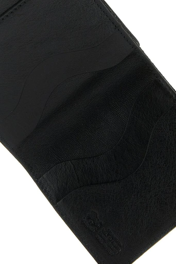 Il Bisonte Black leather wallet 4