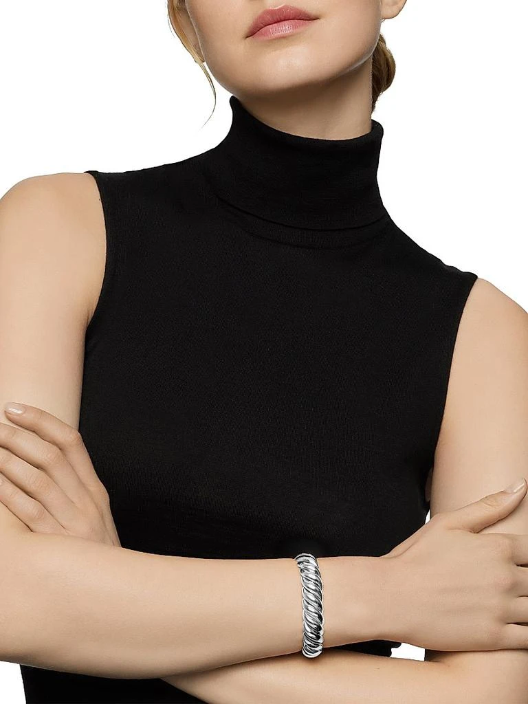 David Yurman Sculpted Cable Bracelet in Sterling Silver 2