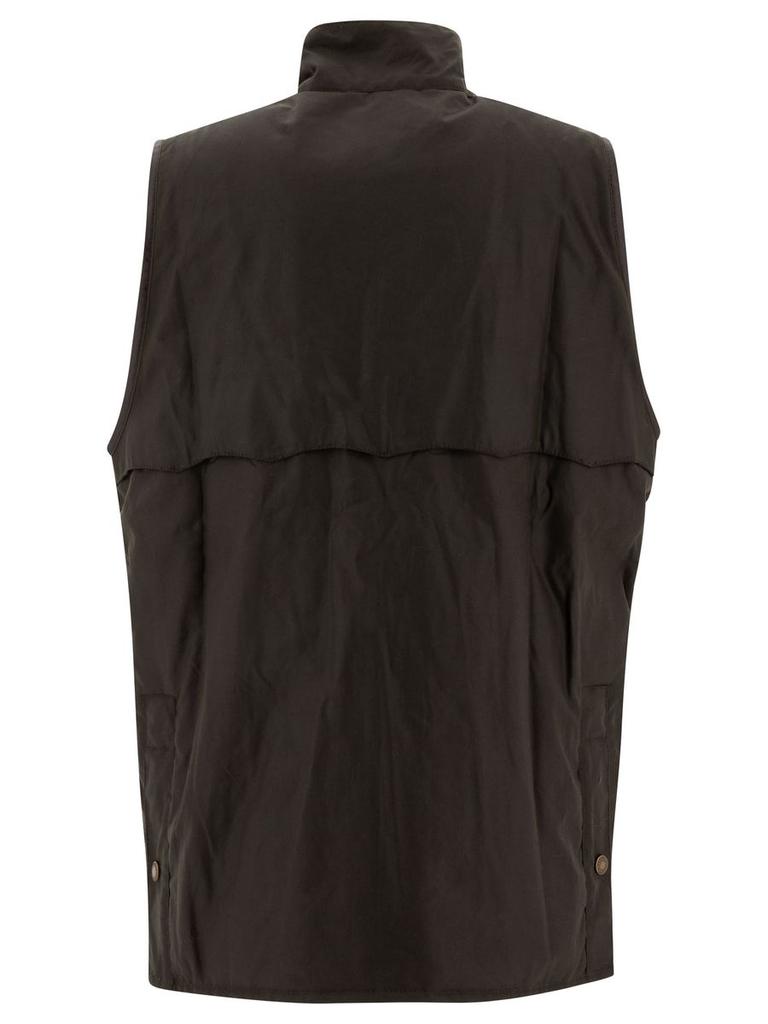 Baracuta Baracuta Barbour X Baracuta Waxed Oversized Vest Jacket