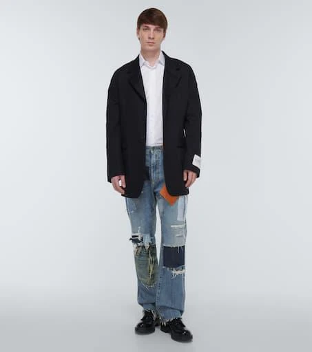 Dolce 
Gabbana Patchwork straight jeans 2